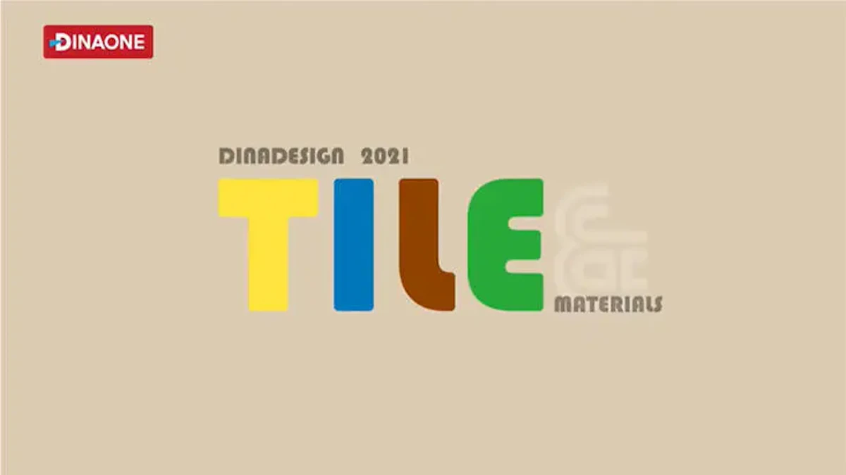 「タイル」をロゴタイプで表現した画像