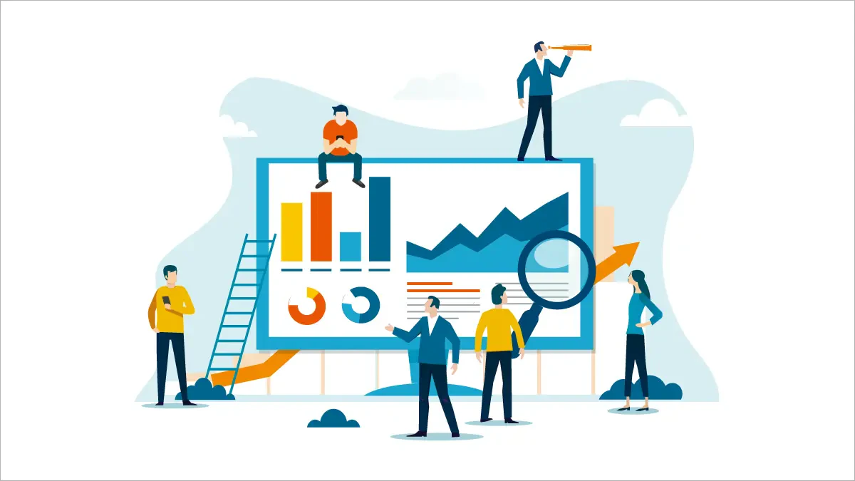 ホームページリニューアルの進め方をイメージしたイラスト