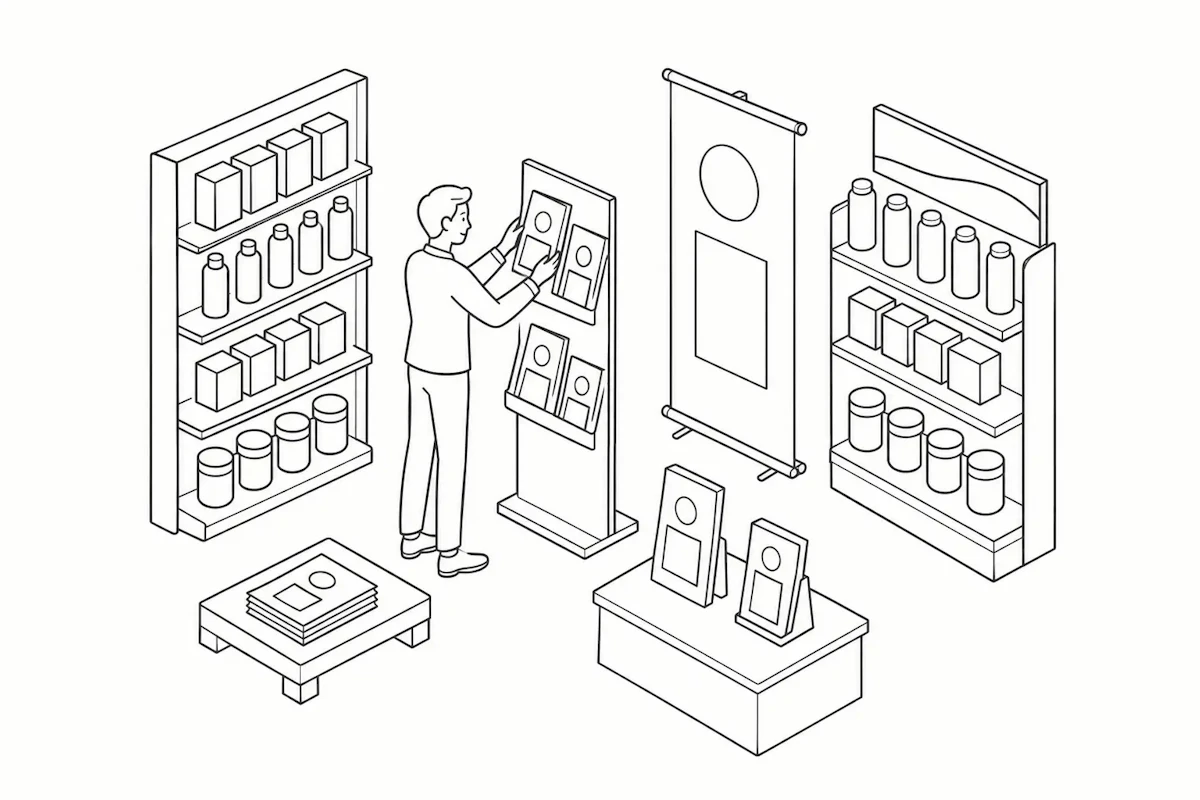 多品種小ロット品の取り扱いイメージ