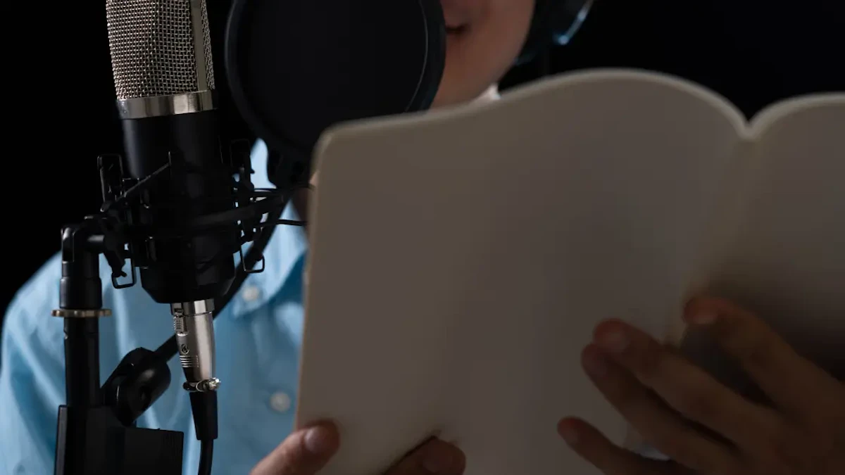 音声収録のイメージ画像