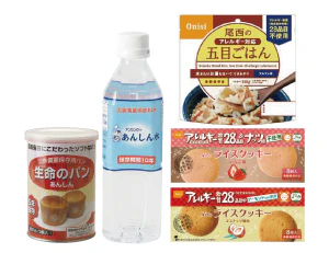 防災備蓄品のイメージ画像
