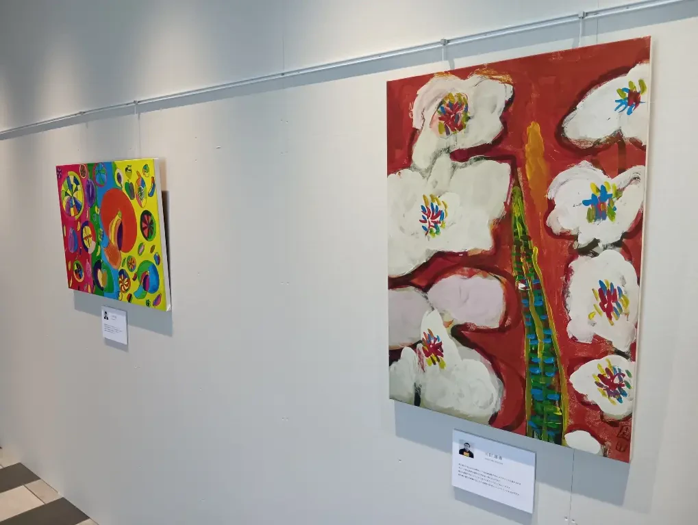 ASTY静岡(西館)サウスストリートに展示されたアール・ブリュット作品の画像②