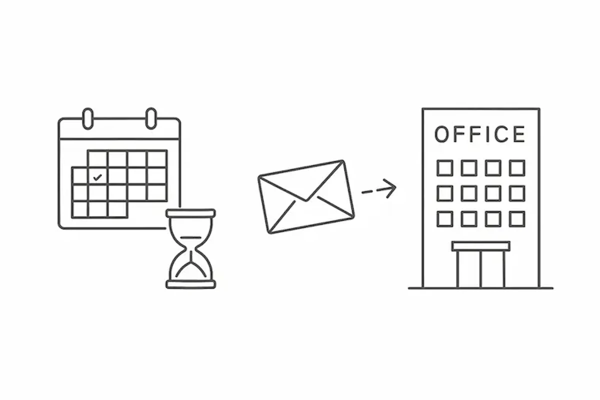 備蓄品の賞味期限を当社が一括管理しているイメージイラスト