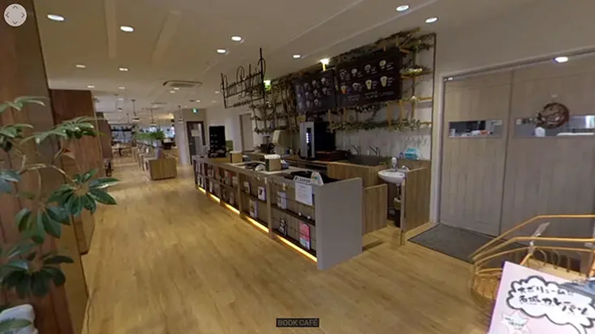 360°パノラマ動画で奥行きを感じさせるシーンのイメージ画像